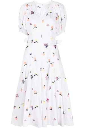3.1 Phillip Lim Kleid mit Blumenstickerei