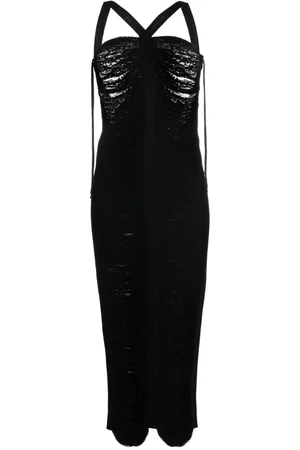ANDREADAMO Ärmelloses Strickkleid