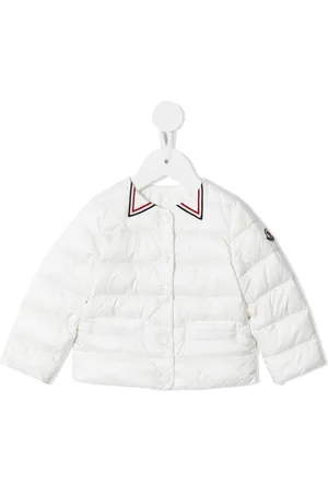 Moncler Gefütterte Jacke mit Logo