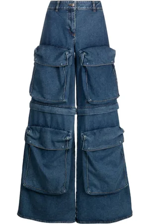 GIUSEPPE DI MORABITO Jeans mit abnehmbaren Beinen