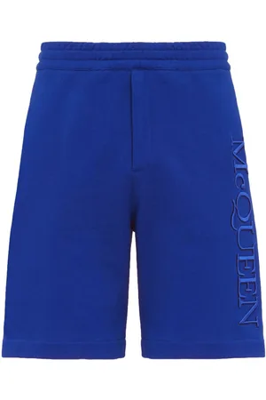 Alexander McQueen Joggingshorts mit Logo-Stickerei