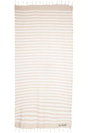 MC2 SAINT BARTH Strandmode - Striped cotton beach towel