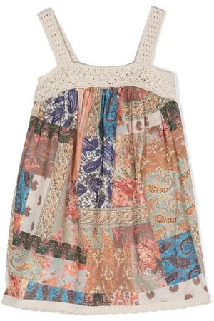 ZIMMERMANN Kleid mit Paisley-Patchwork