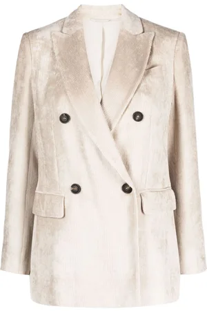 Brunello Cucinelli Doppelreihiger Blazer aus Cord