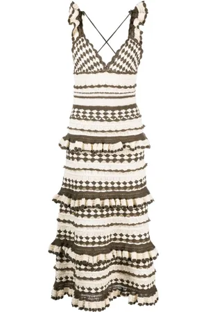 ZIMMERMANN Ärmelloses Strickkleid