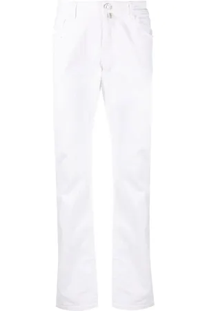 BILLIONAIRE Halbhohe Straight-Leg-Jeans