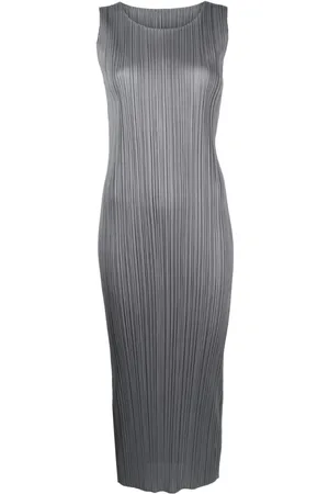 PLEATS PLEASE ISSEY MIYAKE Midikleid mit Falten