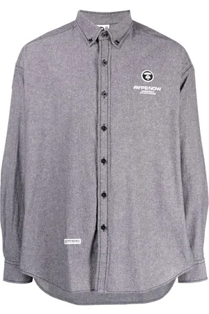 A Bathing Ape Hemd mit Logo-Print
