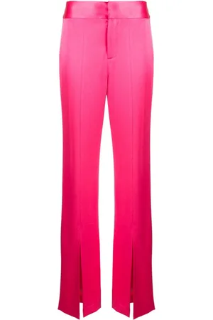 ALICE+OLIVIA Hose aus Satin mit Schlitzen