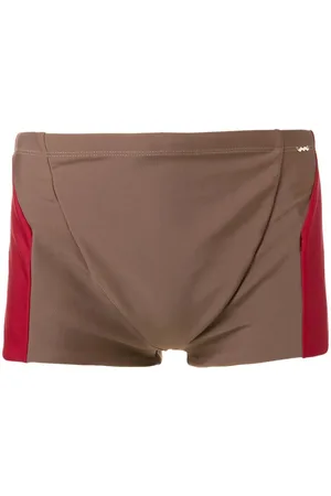 AMIR SLAMA Zweifarbige Badeshorts