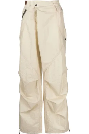 Andersson Bell Seersucker-Hose mit weitem Bein