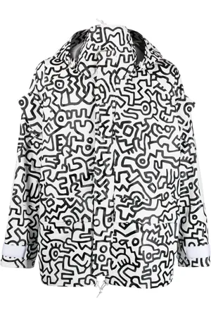 JUNYA WATANABE X Keith Haring Jacke mit Print