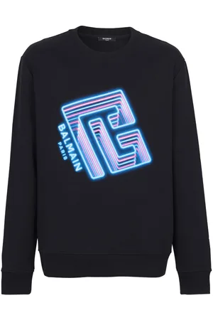 Balmain Sweatshirt mit Logo-Print