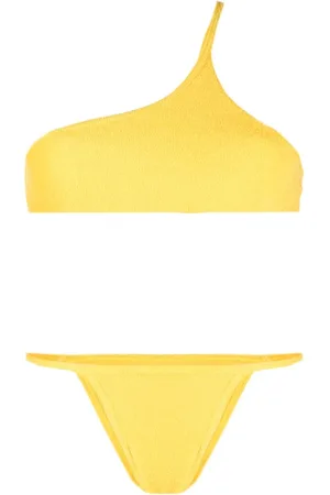 The Attico One-Shoulder-Bikini