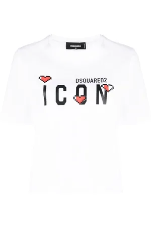 Dsquared2 T-Shirt mit "Icon"-Print