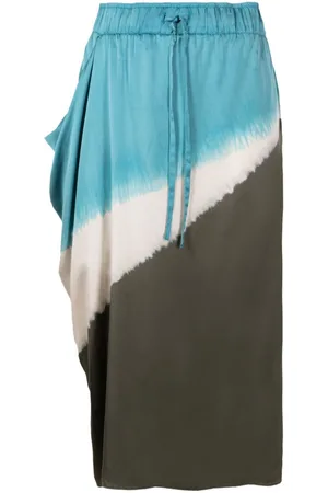 Uma Raquel Davidowicz Midirock mit Batikmuster