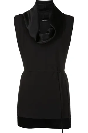 Uma Raquel Davidowicz Bluse mit drapiertem Kragen