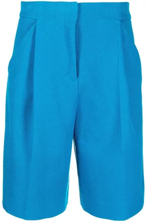 Dorothee Schumacher Damen Shorts - Pleated twill bermuda shorts