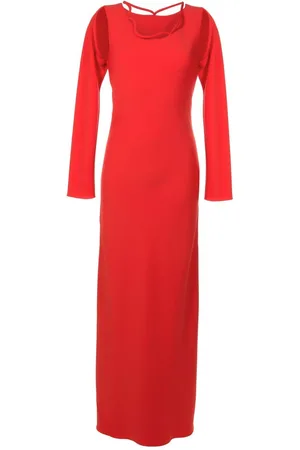 Gloria Coelho Midikleid mit Cut-Outs