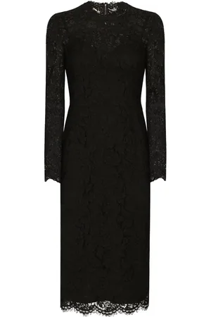 Dolce & Gabbana Midikleid aus Blumenspitze