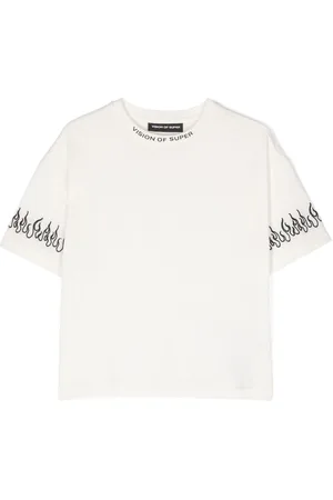 Vision Of Super T-Shirt mit Logo-Kragen