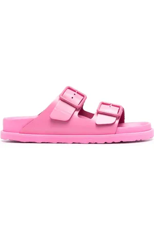 Birkenstock Pantoletten mit Logo-Prägung