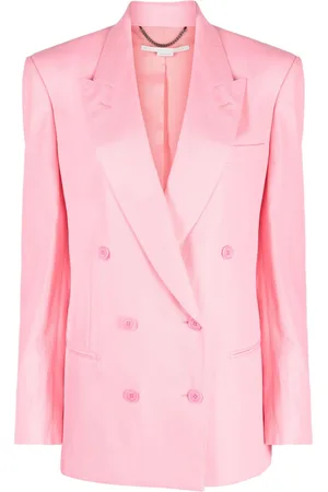 Stella McCartney Doppelreihiger Blazer mit steigendem Revers
