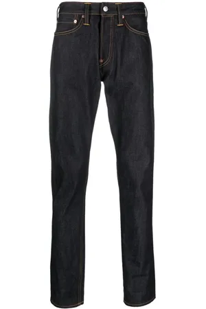 Evisu Tapered-Jeans mit Logo-Print