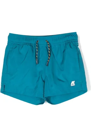 K-Way Badeshorts mit Logo-Print