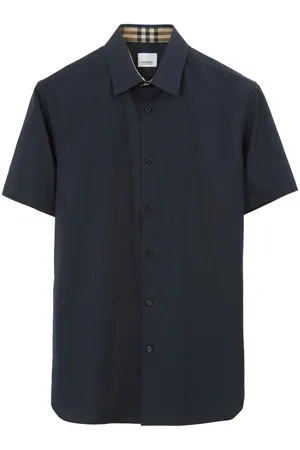 Burberry Hemd mit Logo-Stickerei