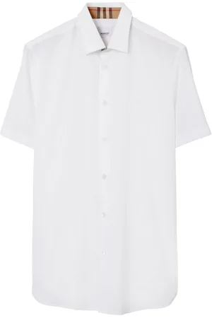 Burberry Hemd mit Logo-Stickerei