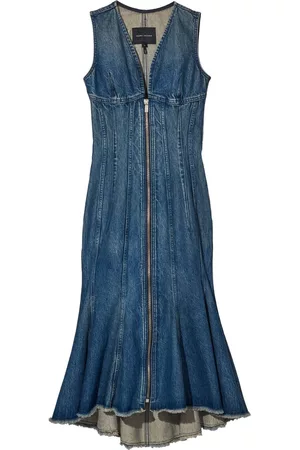 Marc Jacobs Damen Freizeitkleider - Wave sleeveless denim dress