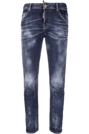 Dsquared2 Skinny-Jeans mit Bleached-Effekt