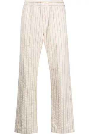 Orlebar Brown Herren Weite Hosen - Stripe-pattern wide-leg trousers