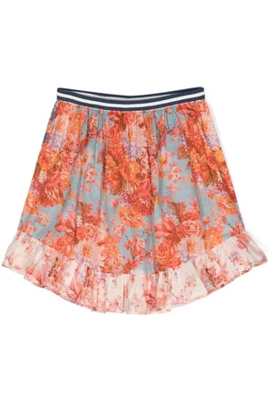 ZIMMERMANN Rock mit Blumen-Print