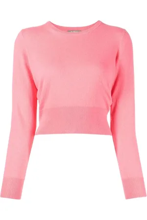 N.PEAL Kaschmirpullover mit Rundhalsausschnitt