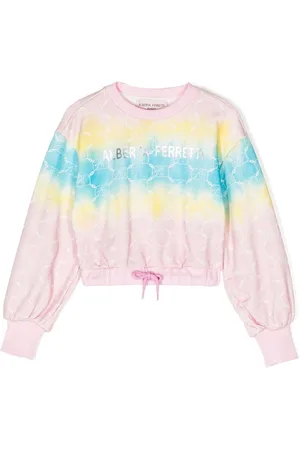 Alberta Ferretti Sweatshirt mit Batikmuster