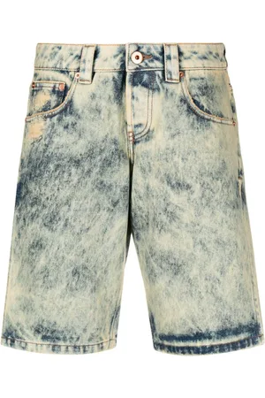 Vaquera Jeans-Shorts mit Logo-Patch