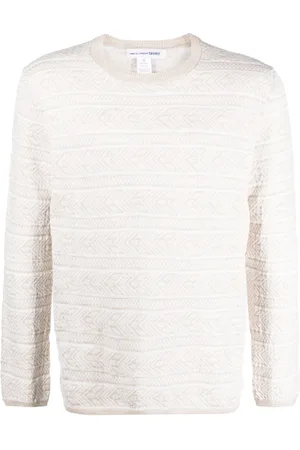 Comme des Garçons Strukturierter Strickpullover