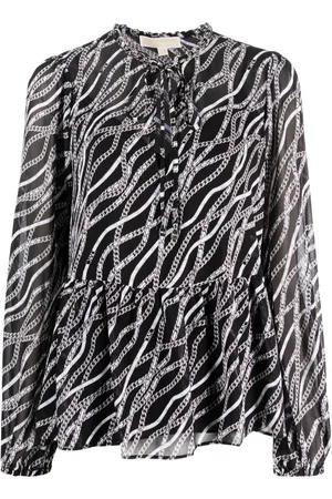 Michael Kors Bluse mit Ketten-Print