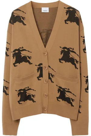 Burberry Cardigan mit Intarsienmuster