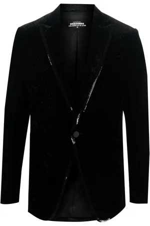 Dsquared2 Samtblazer mit Pailletten