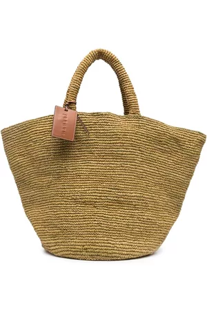 MANEBI Damen Shopper - Raffia beach tote bag