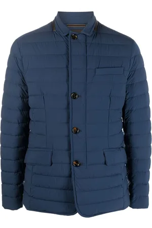 MOORER Gesteppte Jacke mit Knopfleiste