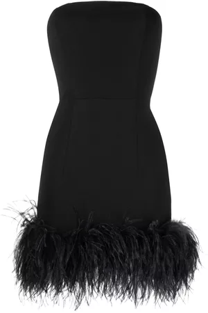 16Arlington Damen Cocktail & Partykleider - Minelli feather-trim strapless minidress