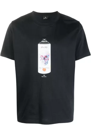 Paul Smith Herren Shirts - Graphic-print cotton T-shirt