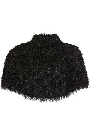 Unreal Fur Cape Verde Cropped-Cape