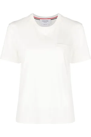 Thom Browne T-Shirt mit Brusttasche