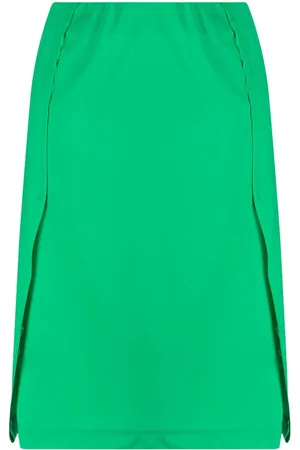 RAF SIMONS Midirock mit Falten