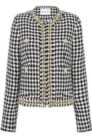 Rebecca Vallance Damen Jacken - Cher houndstooth-patterned jacket